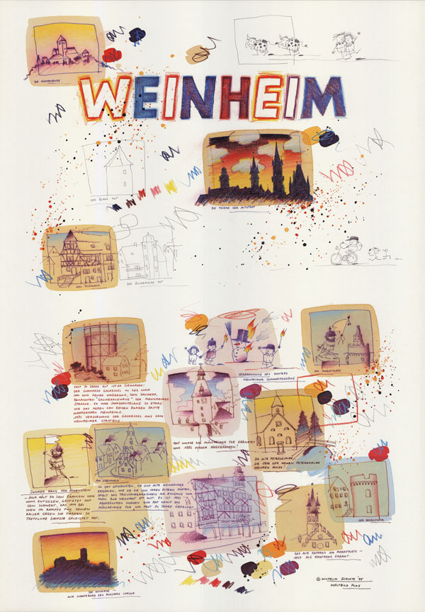 Kunstdruck Weinheim